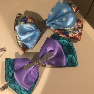 Disney hair bows!